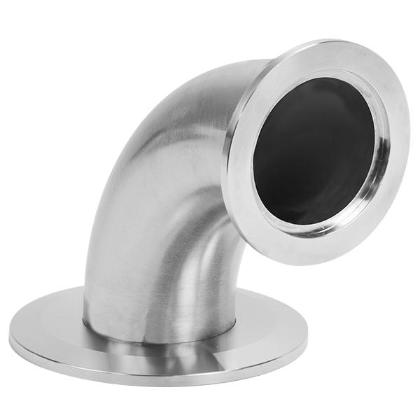 KF NW Elbow 90 Degree Swept Stainless Steel - Nano Vacuum