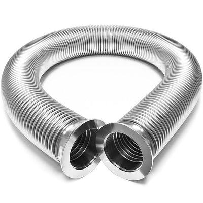 KF50 NW Thin Wall Stainless Steel Bellows Flexible Hose - Nano Vacuum