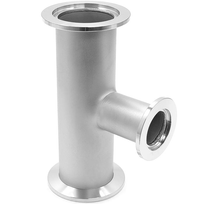 KF NW Reducer Tee Stainless Steel - Nano Vacuum