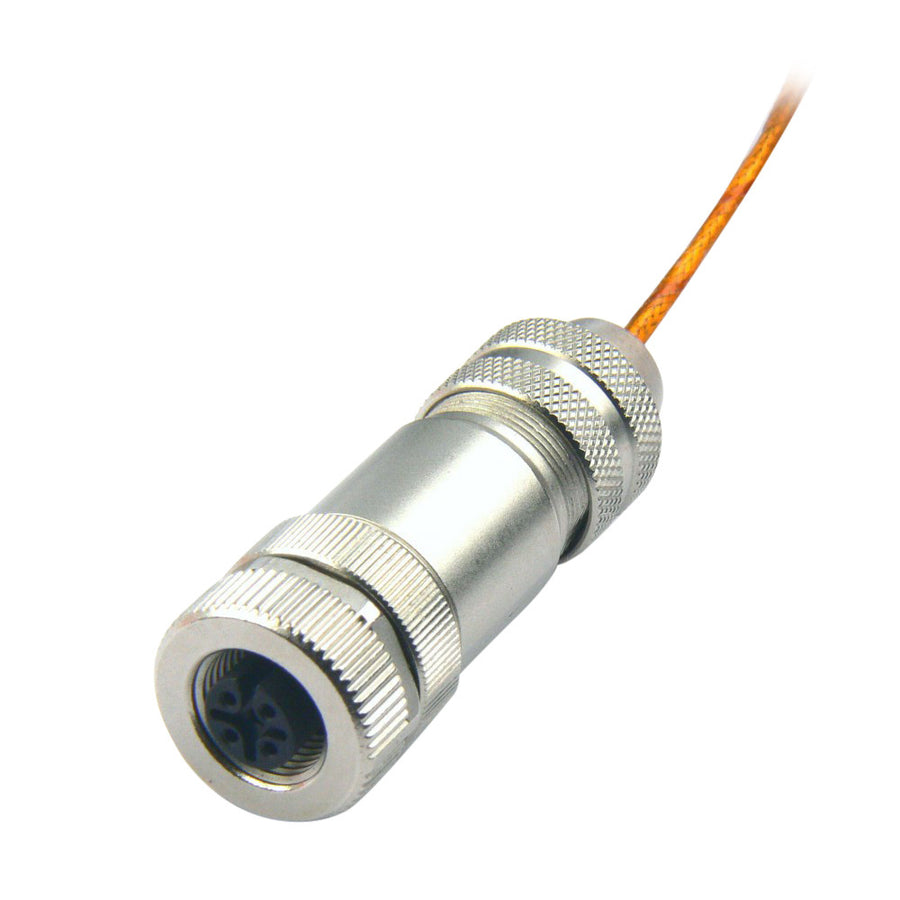M12 TYPE CONNECTOR, HIGH VACUUM