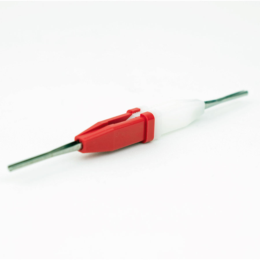 MOUNTING TOOL, FOR CRIMP PINS IN SUB-D HV SOCKETS