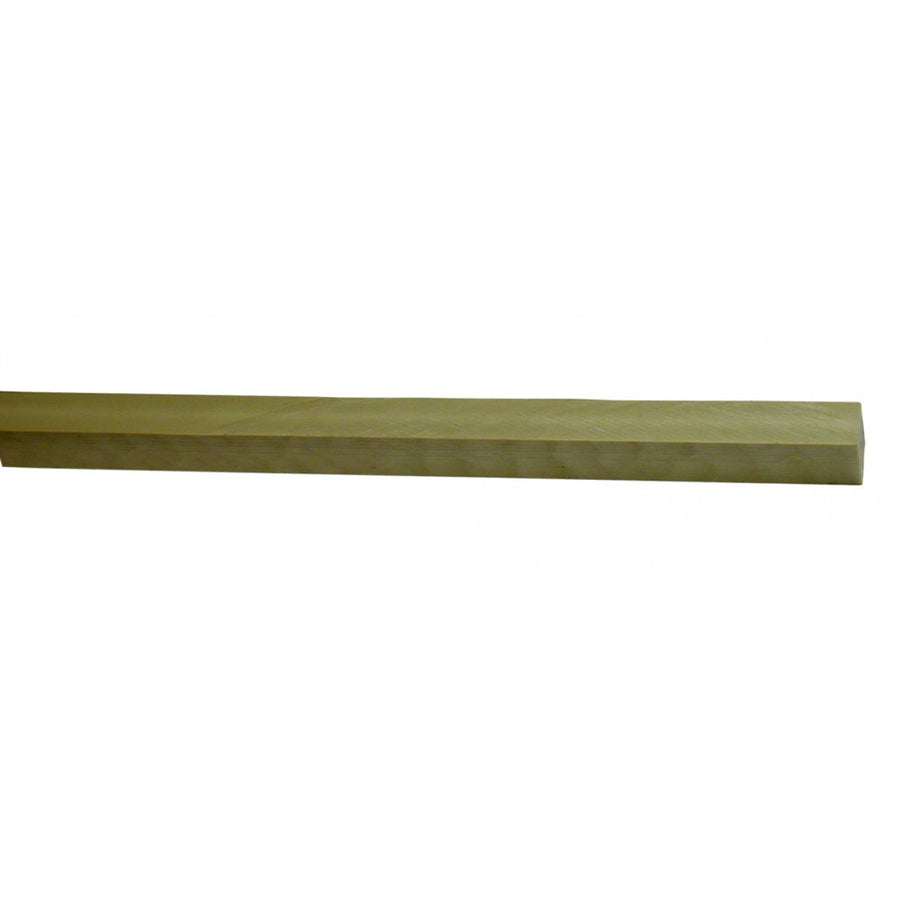 PEEK RECTANGULAR ROD, 6x15mm, 250mm LONG, UHV CLEAN
