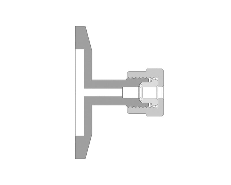 KF to Vacuum Tube Fitting