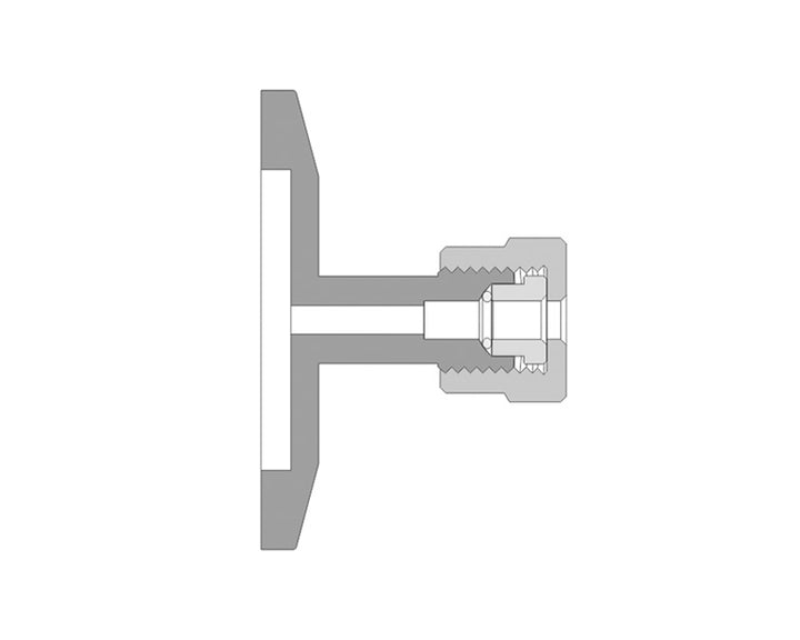 KF to Vacuum Tube Fitting