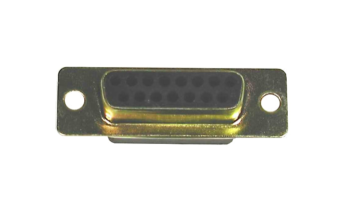 SUB-D 15-WAY AIR SIDE THERMOCOUPLE FEMALE SOCKET, FITS K-TYPE PINS