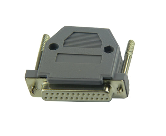 SUB-D 25-WAY AIR SIDE SOCKET, FEMALE, HIGH CURRENT, INCLUDES ABS HOUSING