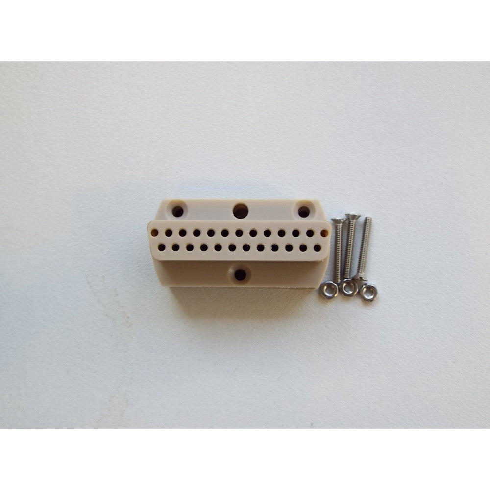 SUB-D 25-WAY UHV PEEK SOCKET, NO METAL HOUSING