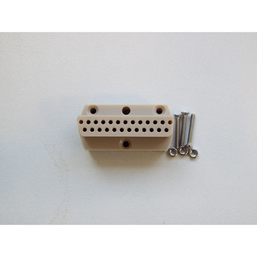 SUB-D 25-WAY UHV PEEK SOCKET, NO METAL HOUSING