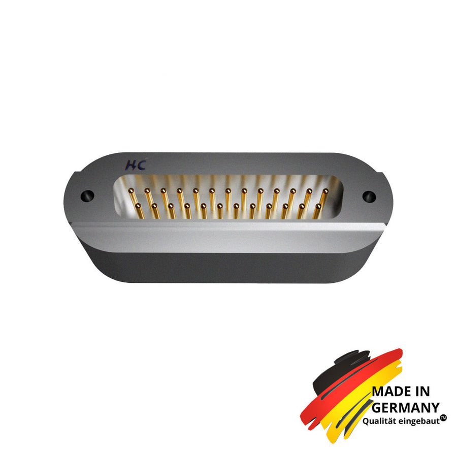 SUB-D 25 WAY WELDABLE FEEDTHROUGH, HIGH CURRENT VERSION