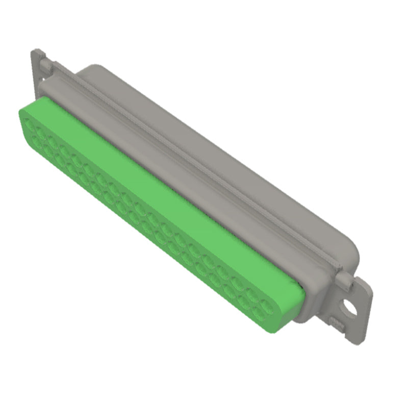 SUB-D 37-WAY HV CONNECTOR, MALE, FITS FEMALE SOCKET
