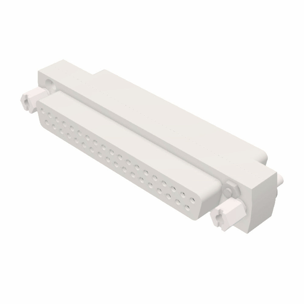 SUB-D 37 WAY GENDER ADAPTOR, CERAMIC, VACUUM SIDE, FEMALE TO FEMALE