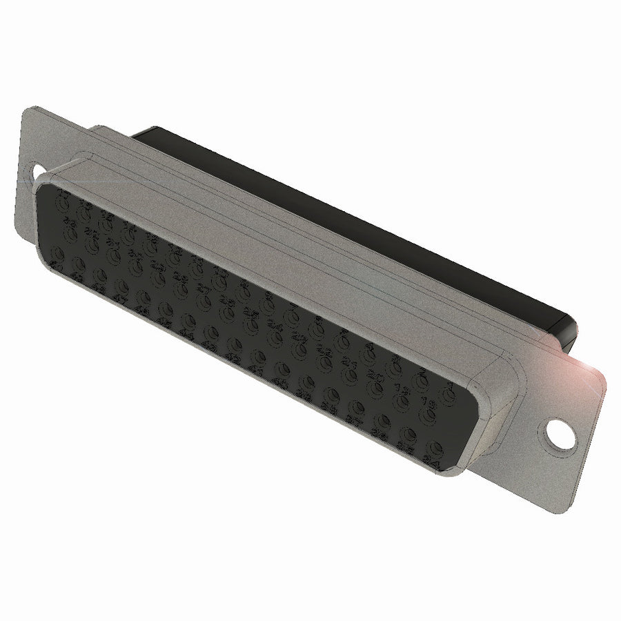 SUB-D 50-WAY HV SOCKET, FEMALE