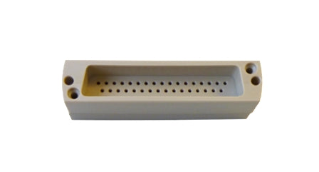 SUB-D 50-WAY UHV PEEK CONNECTOR, MALE, FITS FEMALE SOCKET