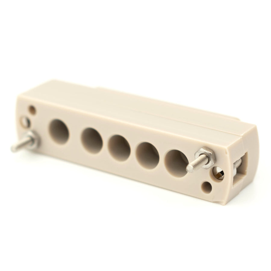 SUB-D CONNECTOR, FEMALE, UHV, PEEK VERSION , FITS 5 PINS (COAX/POWER)