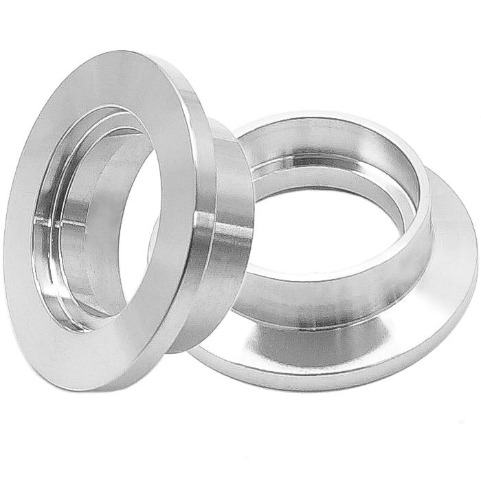 KF NW Weld Short Stainless Steel Flanges - Nano Vacuum