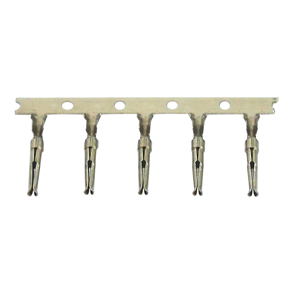 T/C CRIMP PINS FOR SUB D SOCKET, FEMALE, TYPE T, SET OF 5 COPPER & 5 CONSTANTAN (Cu-Ni)