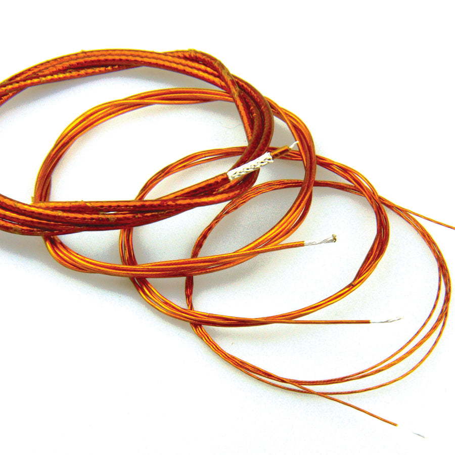 UHV CO-AXIAL KAPTON CABLE, 0.9mm, NO OUTER INSULATION, 10m (KAP3 TYPE)