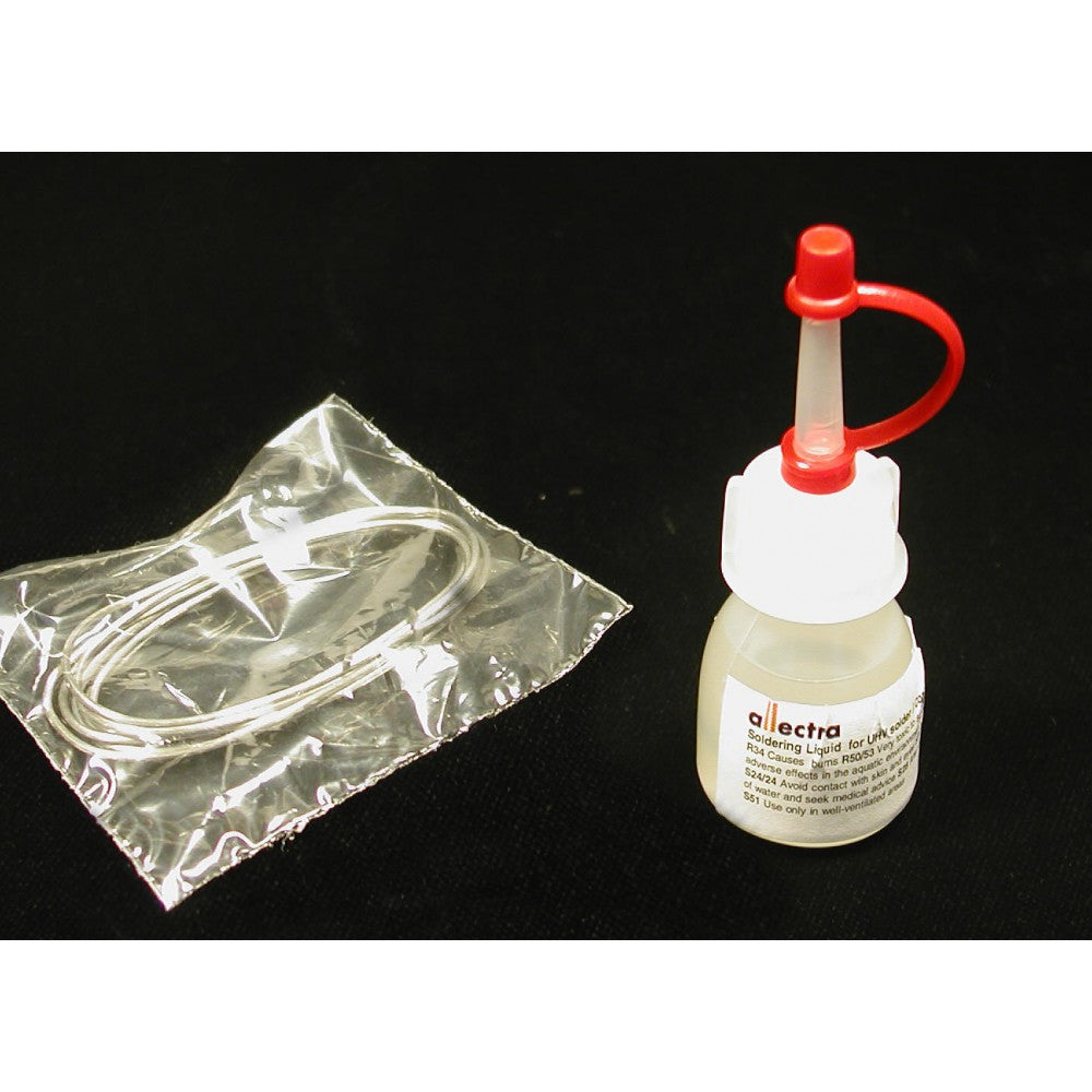 UHV SOLDER 225°C, LEAD FREE, ⌀ 1mm, LENGTH 1m