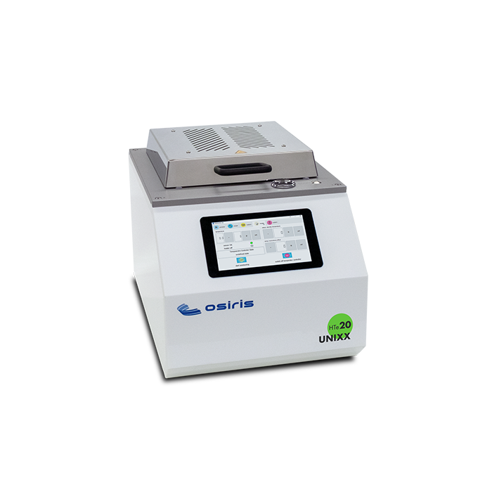 UNIXX HeT20 
(Ø200mm) Table-top hotplate tool with electronic driven lifting pins.
(or bench mounted)