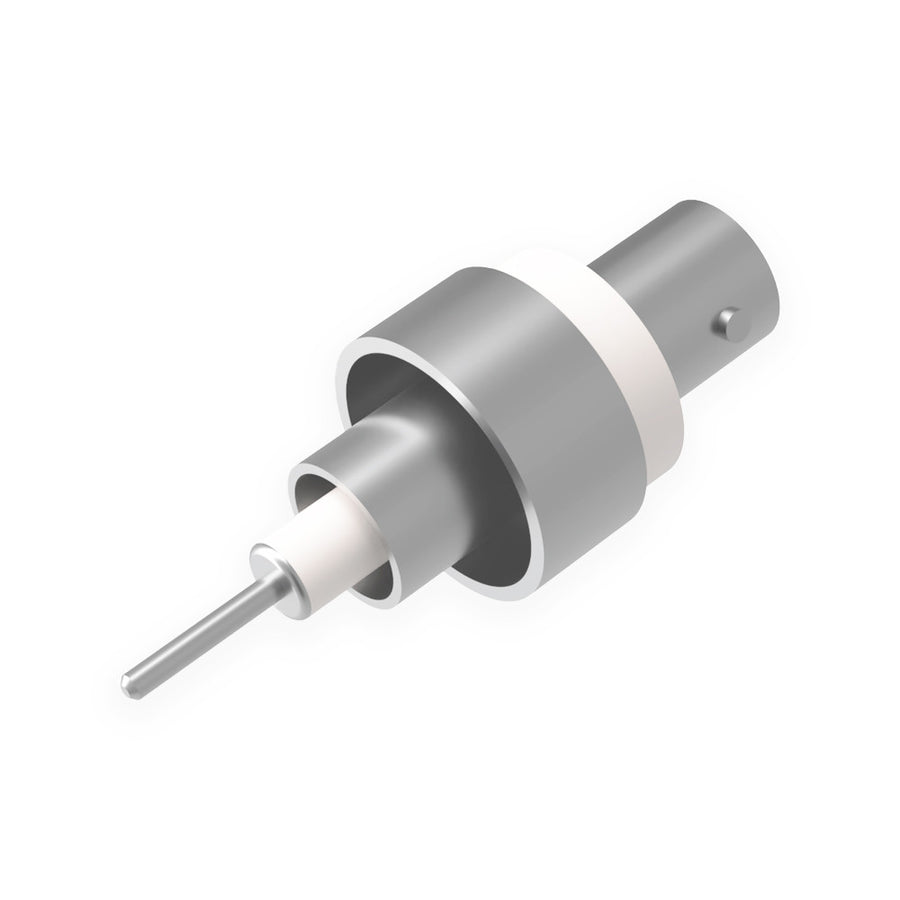 WELDABLE FLOATING SHIELD SHV FEEDTHOUGH, 50 OHM, 6kV