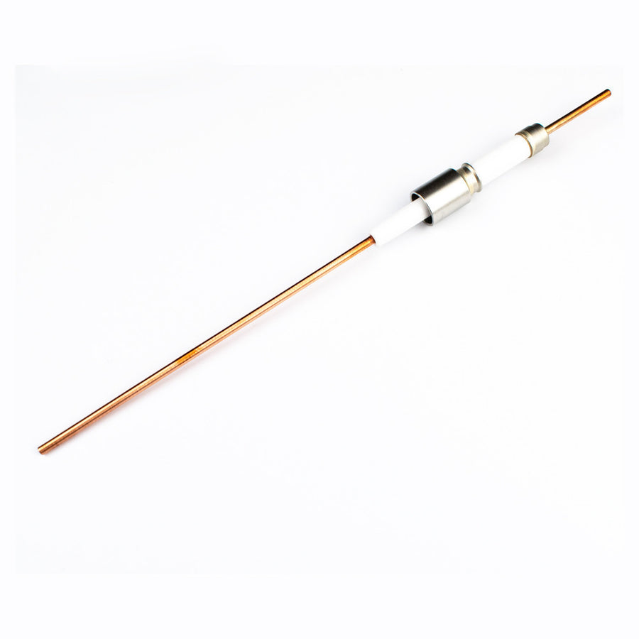 WELDABLE POWER FEEDTHROUGH, COPPER CONDUCTOR, 1 PIN, 14KV DC, 50A , PIN ⌀ 2.39mm