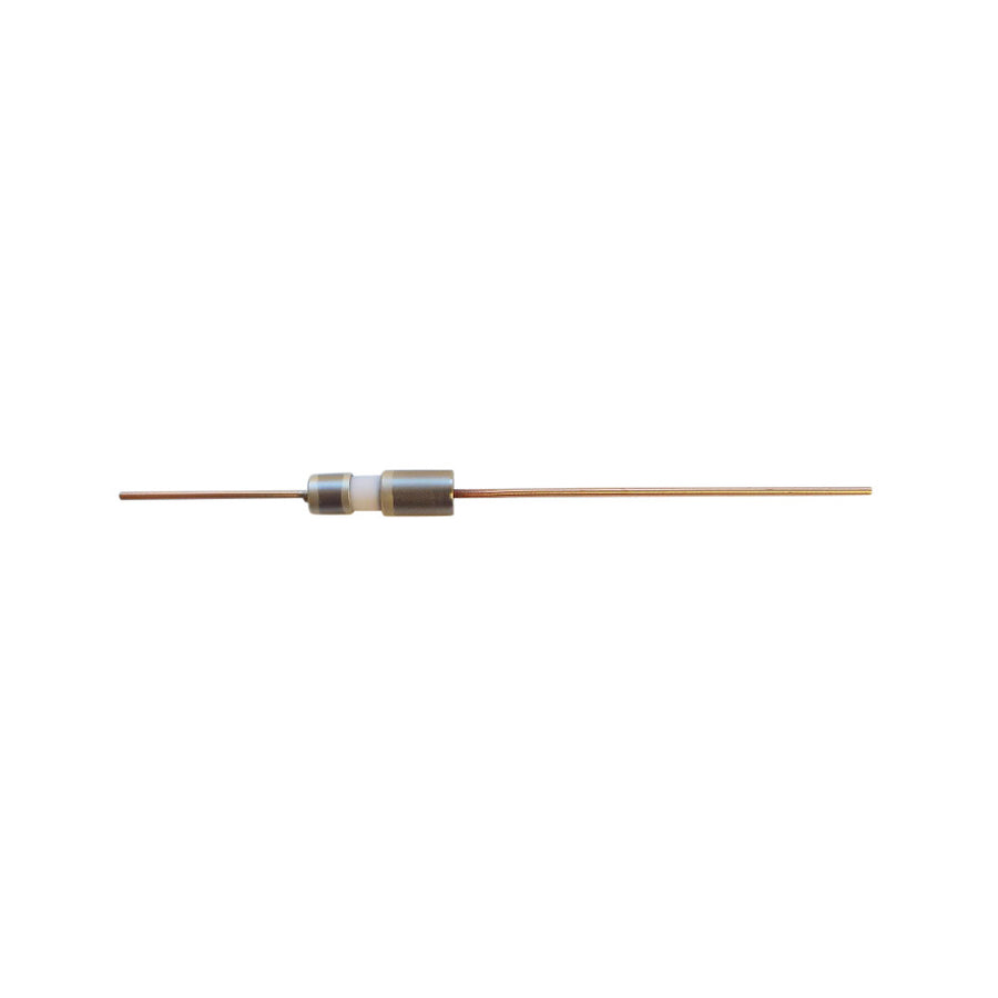 WELDABLE POWER FEEDTHROUGH, COPPER CONDUCTOR, 1 PIN, 2KV DC, 25A