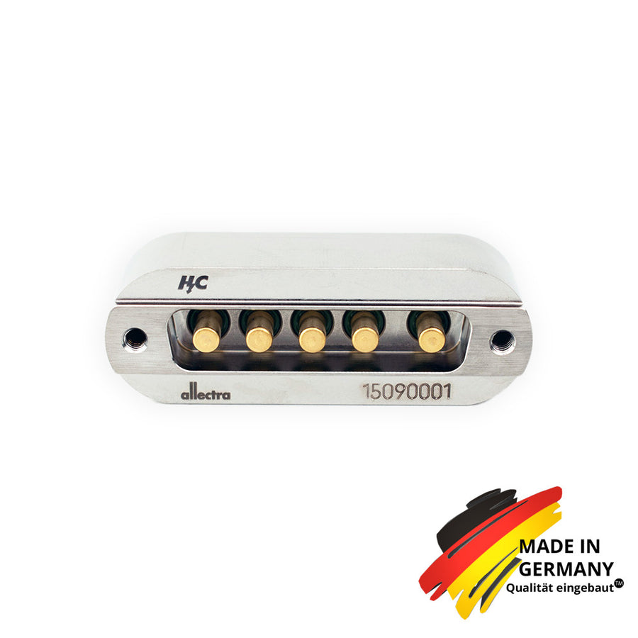 WELDABLE SUB-D 5-PIN POWER FEEDTHROUGH