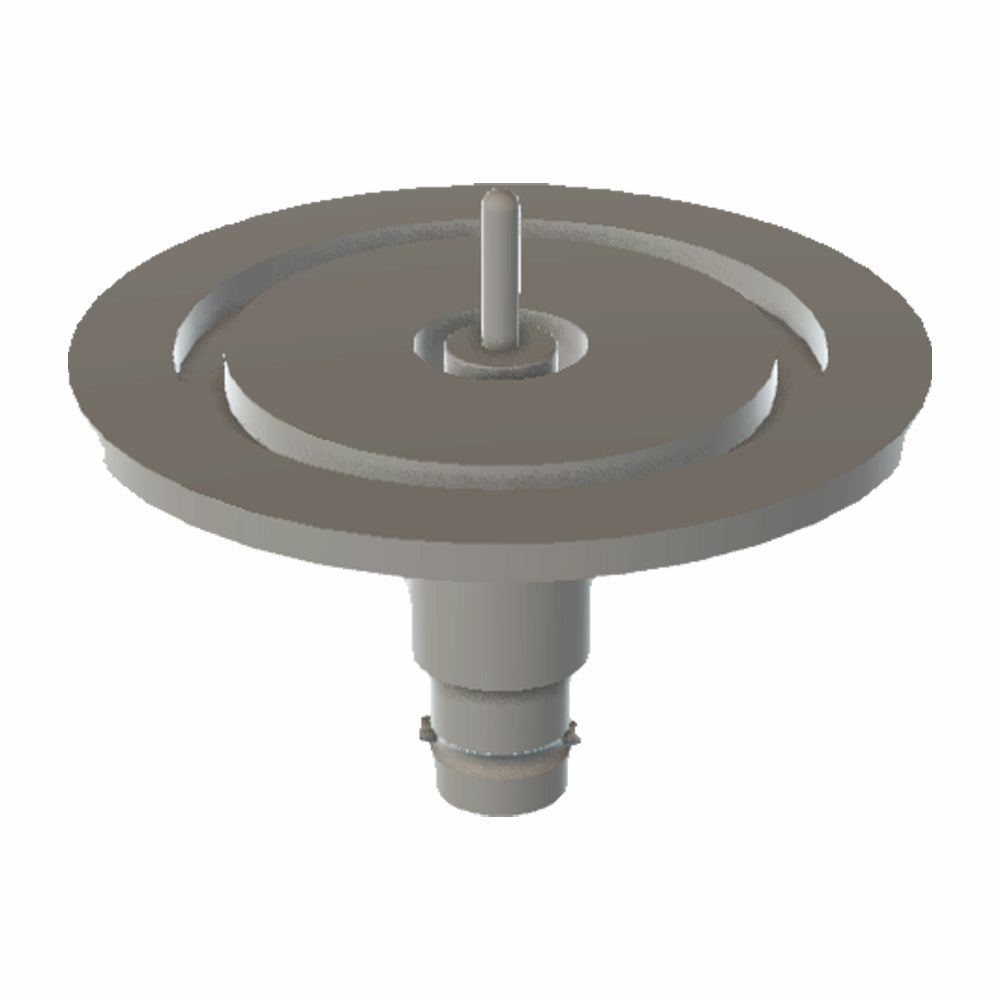 DN40KF BNC FEEDTHROUGH, 1 PIN, SINGLE SIDED, GROUNDED SHIELD, AIR SIDE CONNECTOR