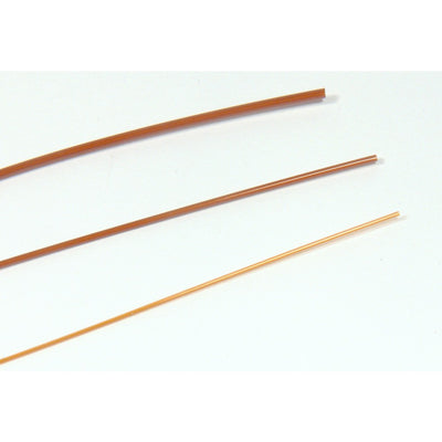 KAPTON TUBES, 300mm LONG EXTRUDED QUALITY, MAX ID 0.7mm.