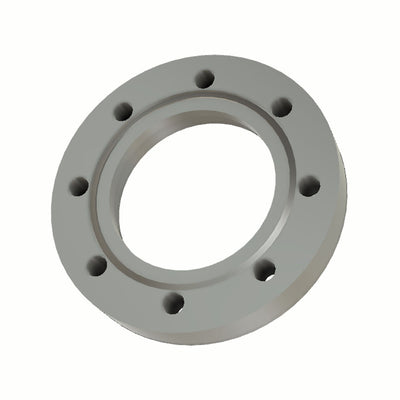 DN63CF bored (for 70mm OD tube) fixed flange, SS316L (1.4404)
