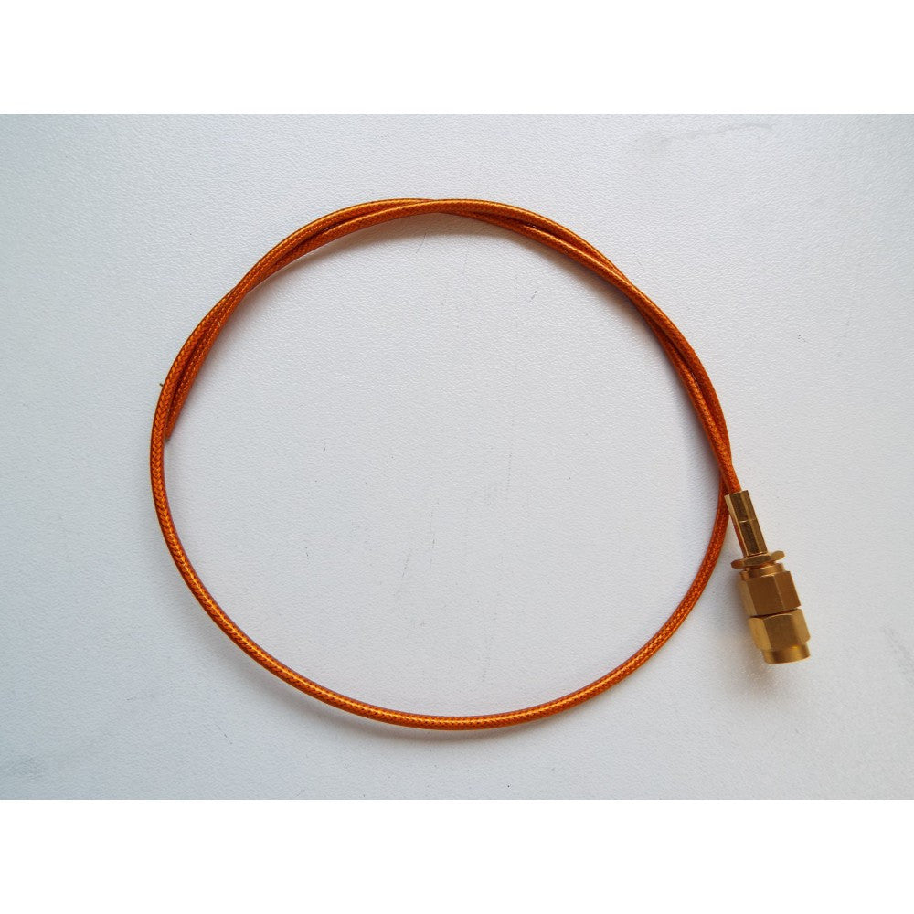 SMA KAPTON CABLE, MALE SMA PLUG TO OPEN END, 50 Ω, LENGTH 500mm