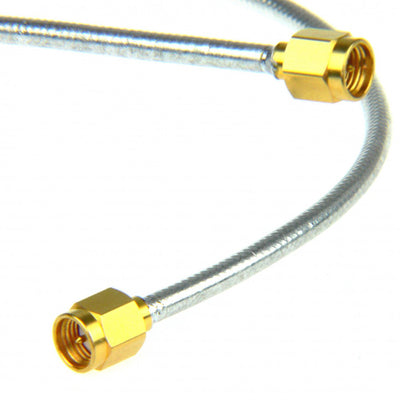 SMA18G HIGH FREQUENCY CABLE, 18GHz, MALE SMA CONNECTORS BOTH ENDS, OAL 300mm.