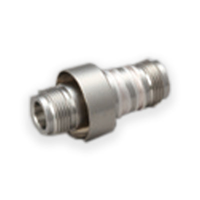 WELDABLE TYPE N FEEDTHROUGH, 50 Ohm, 3KV, DOUBLE SIDED, INCLUDING AIR SIDE RG213 SOCKET