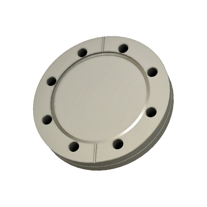 DN63CF UHV blank fixed flange, SS 316L (1.4404)