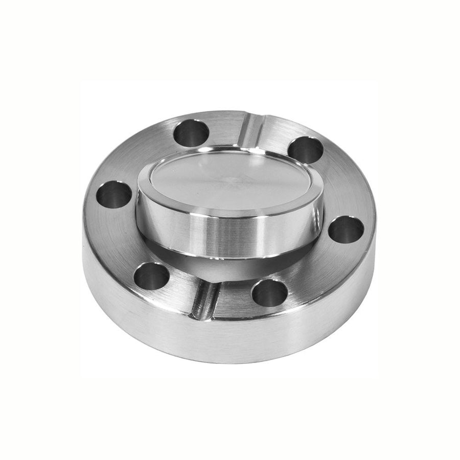 DN16CF BLANK FLANGE ROTATABLE, THROUGH BOLT HOLES 316L STN STL