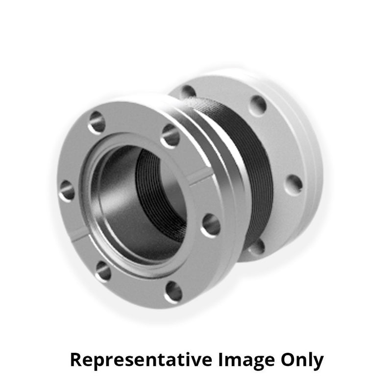 DN40CF EDGE WELDED BELLOWS, 50mm. EXTENTION, 1 ROTATABLE & 1 FIXED FLANGE