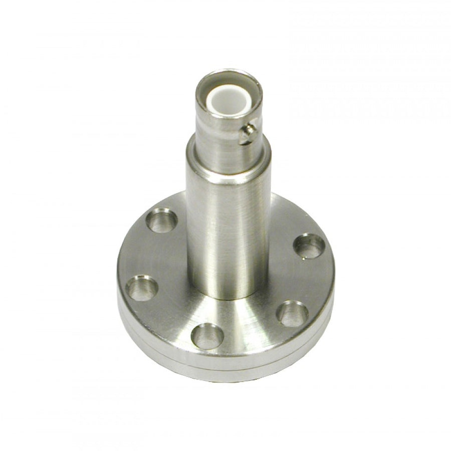 DN16CF SHV FEEDTHROUGH,1 PIN, RECESSED, SINGLE SIDED, GROUNDED SHIELD, AIR SIDE CONNECTOR