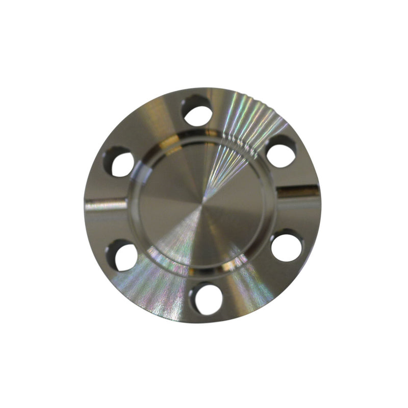 DN16CF UHV blank fixed flange, SS 316L (1.4404)