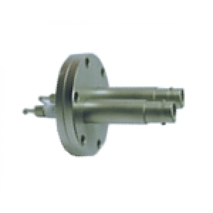 DN40CF BNC FEEDTHROUGH, 2 PINS, 50Ω, SINGLE SIDED, GROUNDED SHIELD, RG58 SOCKET