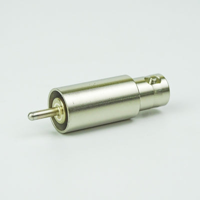 WELDABLE MHV FEEDTHROUGH, SINGLE SIDED, GROUNDED SHIELD, AIR SIDE CONNECTOR