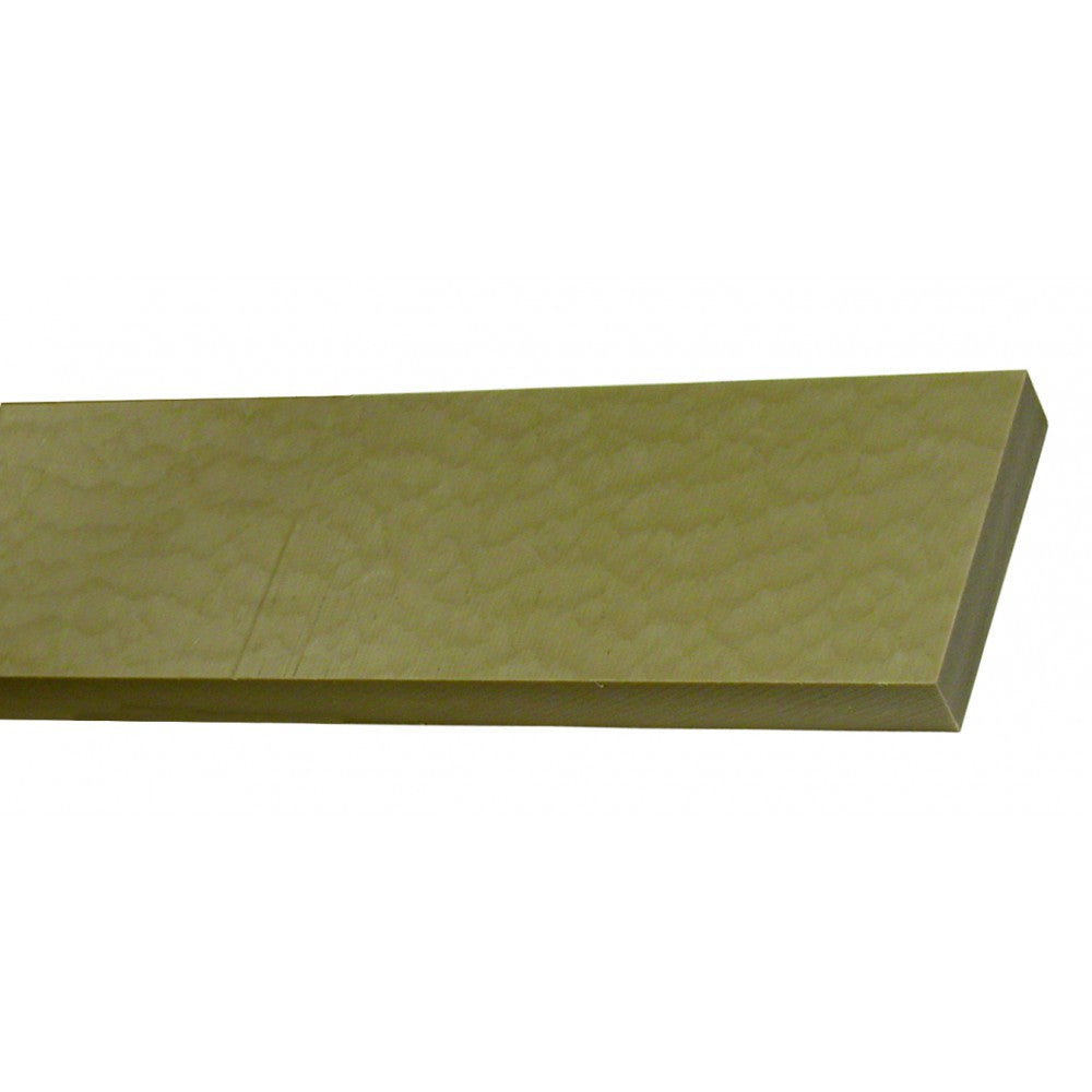 PEEK RECTANGULAR ROD, 10x50mm, 250mm LONG, UHV CLEAN