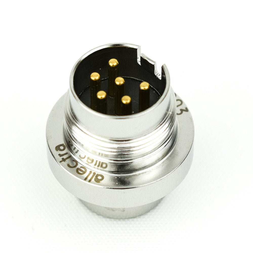 WELDABLE CIRCULAR MINIATURE FEEDTHROUGH 6 PIN