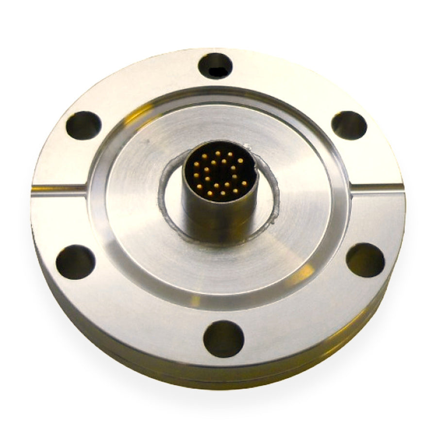 DN40CF FLANGE, 19 PIN CIRCULAR MINIATURE FEEDTHROUGH