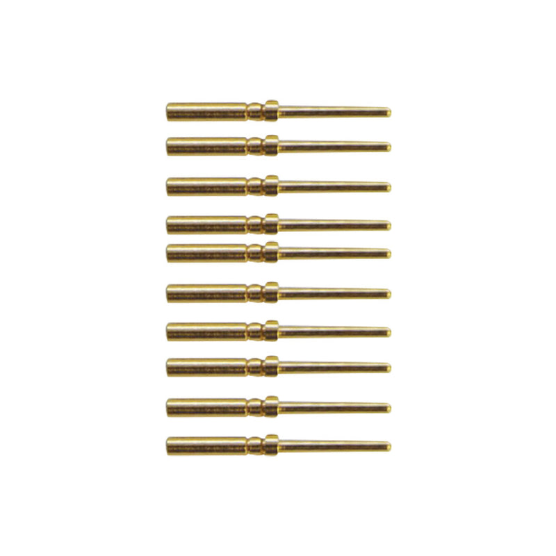 CRIMP PINS FOR SUB-D PLUGS, MALE, HIGH DENSITY, PACK OF 10