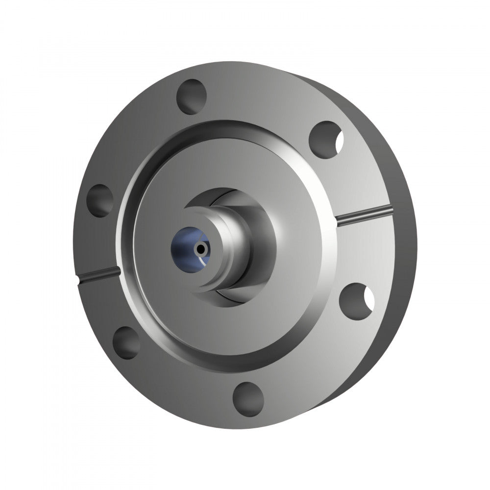 DN40CF TYPE N FEEDTHROUGH, 50 Ohm, 3KV, DOUBLE SIDED, INCLUDING AIR SIDE RG213 SOCKET