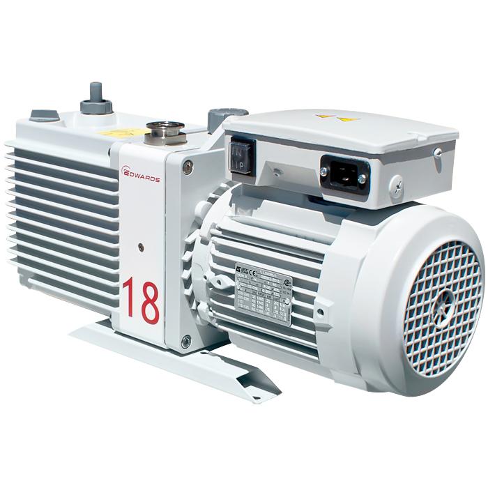 Edwards E2M18 Rotary Vane Vacuum Pump (1ph Motor 115/230V, 50/60Hz) - Nano Vacuum Australia & New Zealand