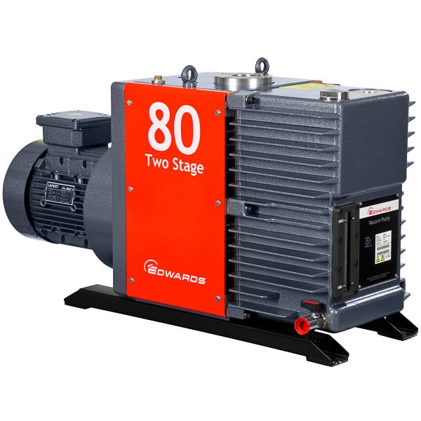 Edwards E2M80 Rotary Vane Vacuum Pump (3ph Motor 380-400V 50Hz, 230/460 60Hz) - Australia & New Zealand